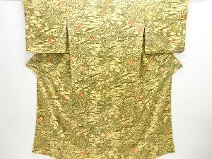 城下町模様小紋着物